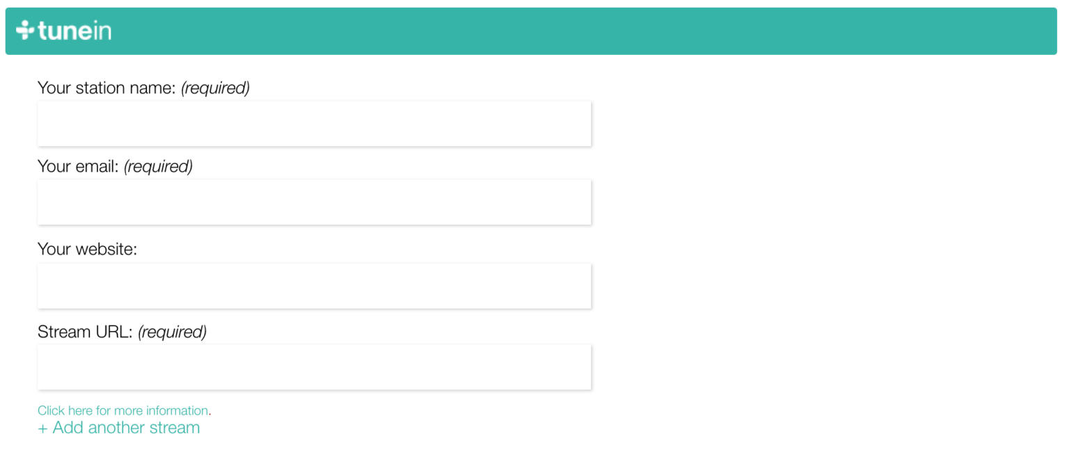 How to add your Radio Station to TuneIn RadioKing Blog