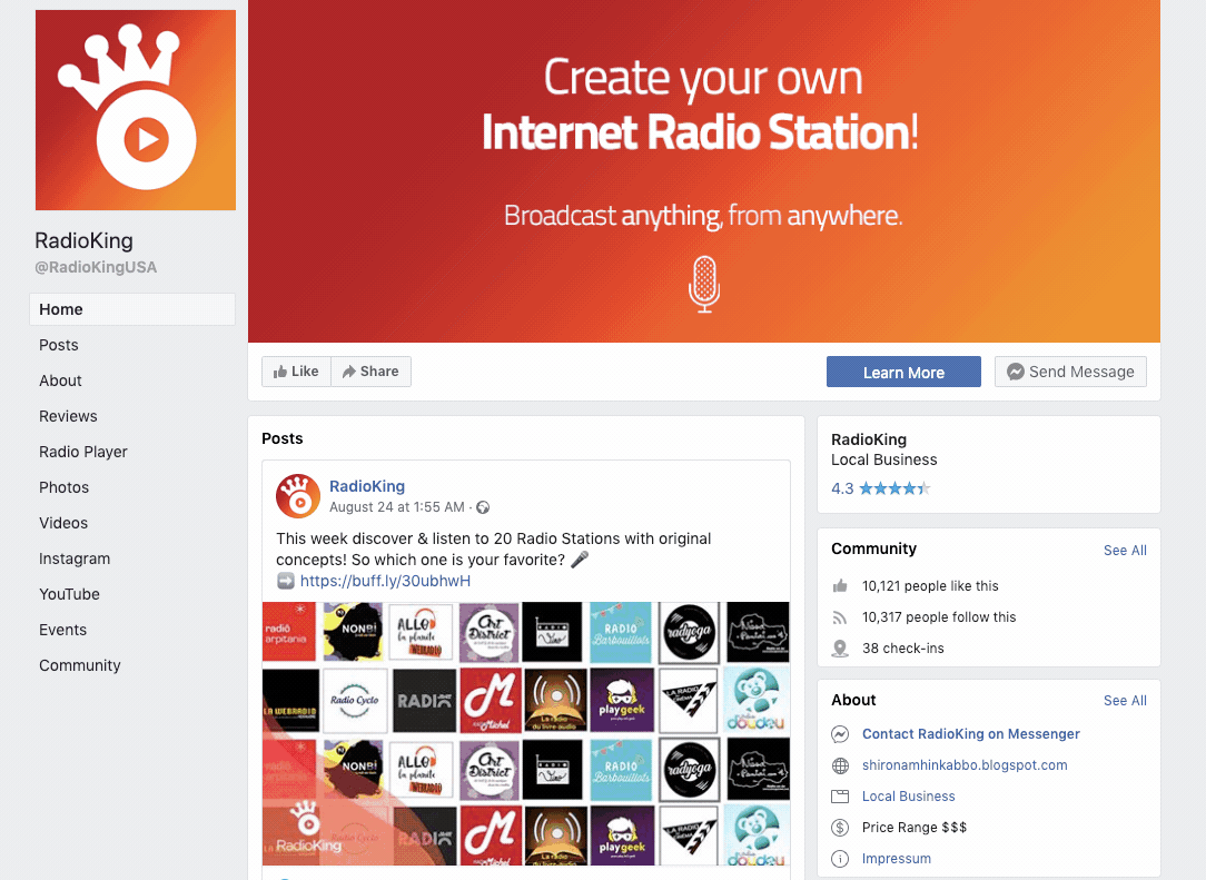 Different ways to share your online radio station RadioKing Blog