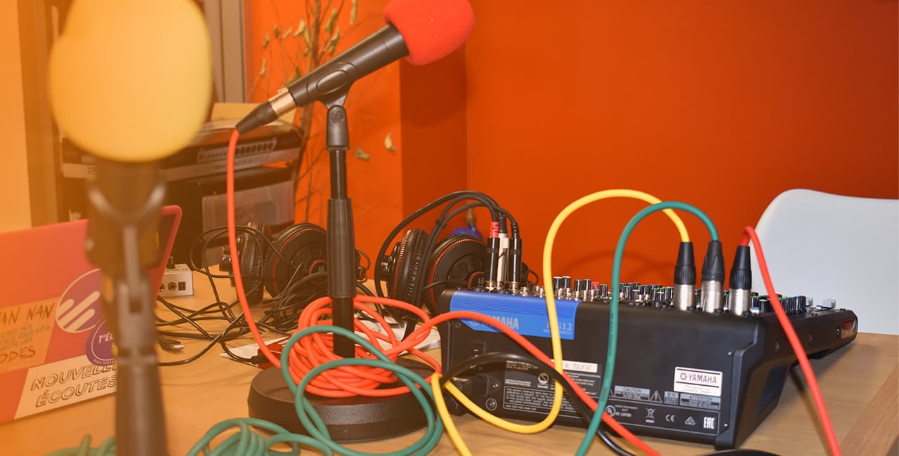 radio station studio