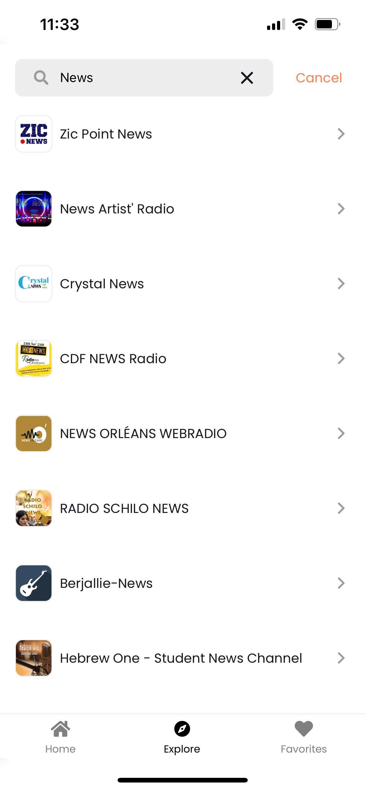 search online radios