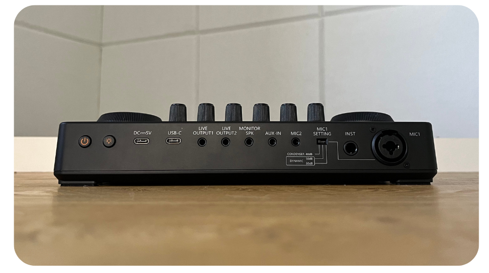 Maonocaster E2 connectivity