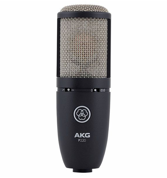 radio equipment: AKG microphone