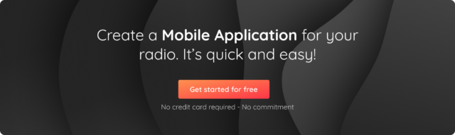 create radio mobile application
