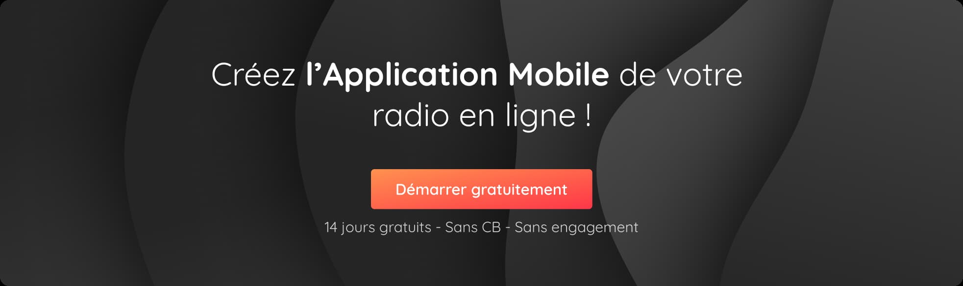 créer une application radio mobile avec RadioKing