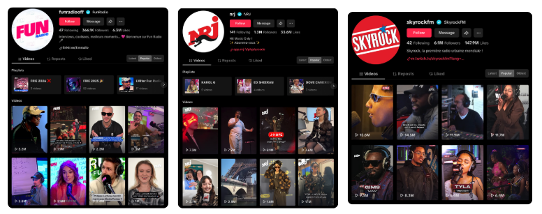 Radio TikTok virale