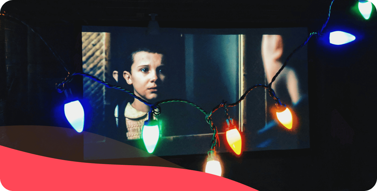 Examples of fictional radio stations: Stranger things