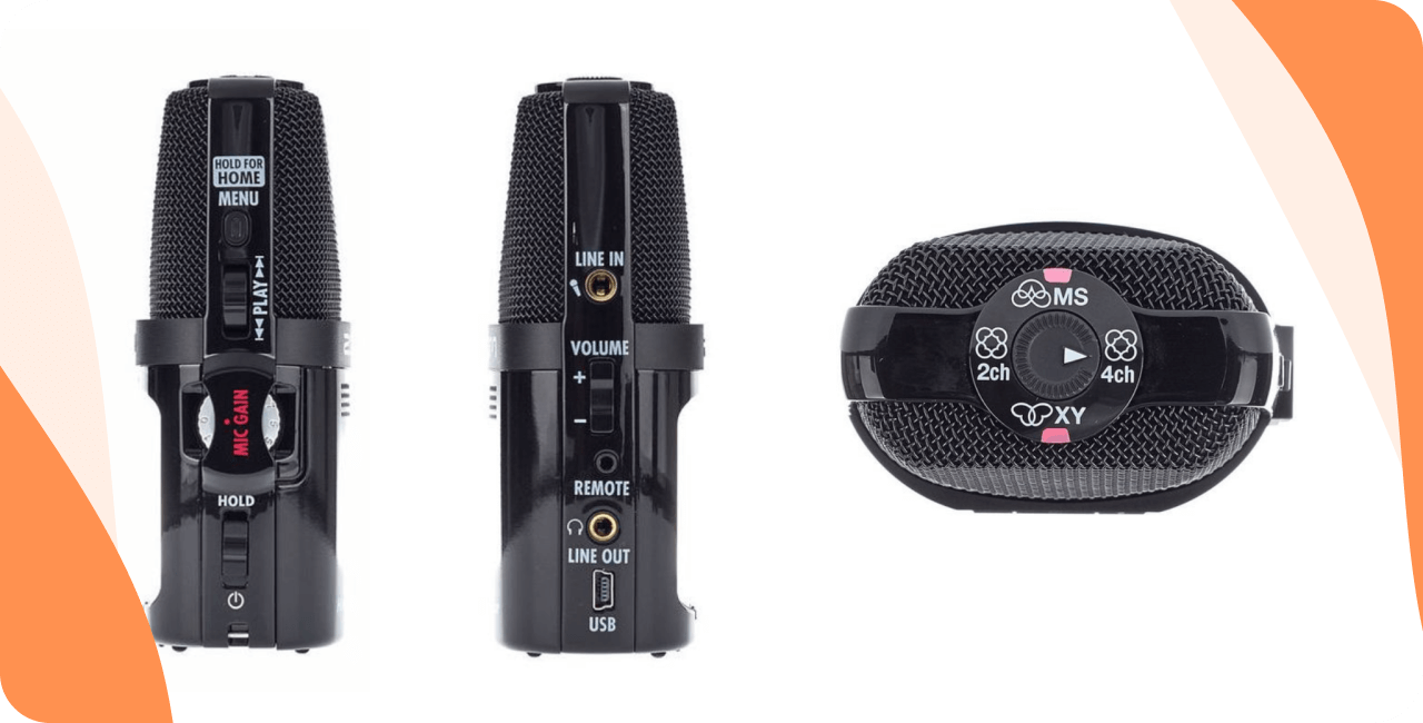 360 view of the zoom H2n