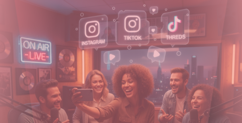 How radio stations can win on Instagram, TikTok & Threads ?