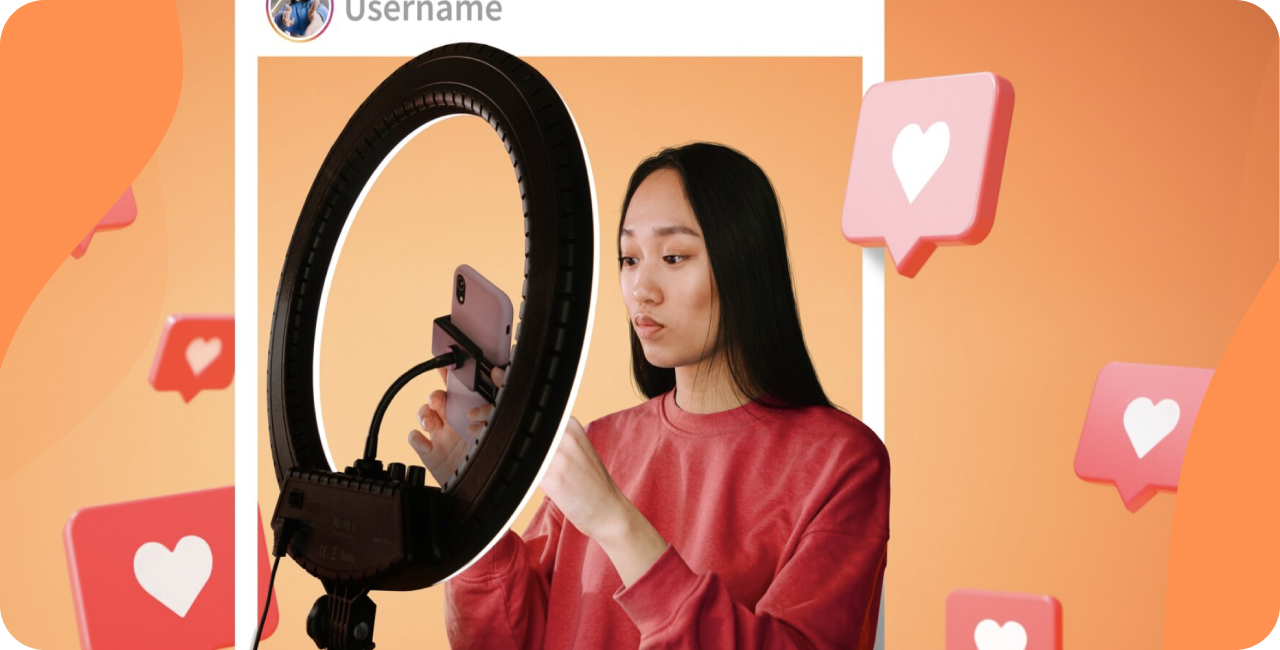 réseaux sociaux radio marketing d'influenceur influenceur qui poste du contenu sur les réseaux sociaux de la radio