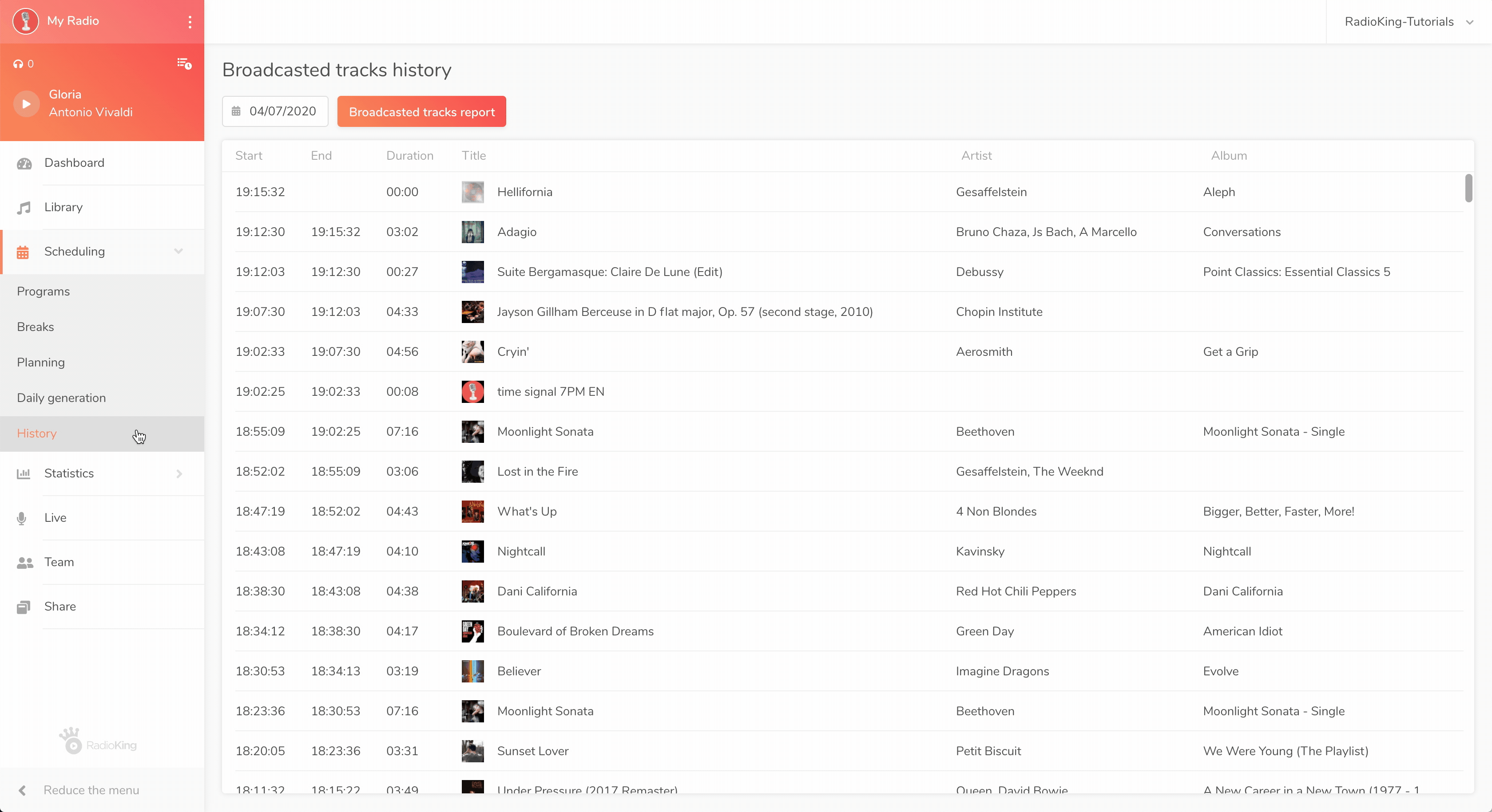 export-report