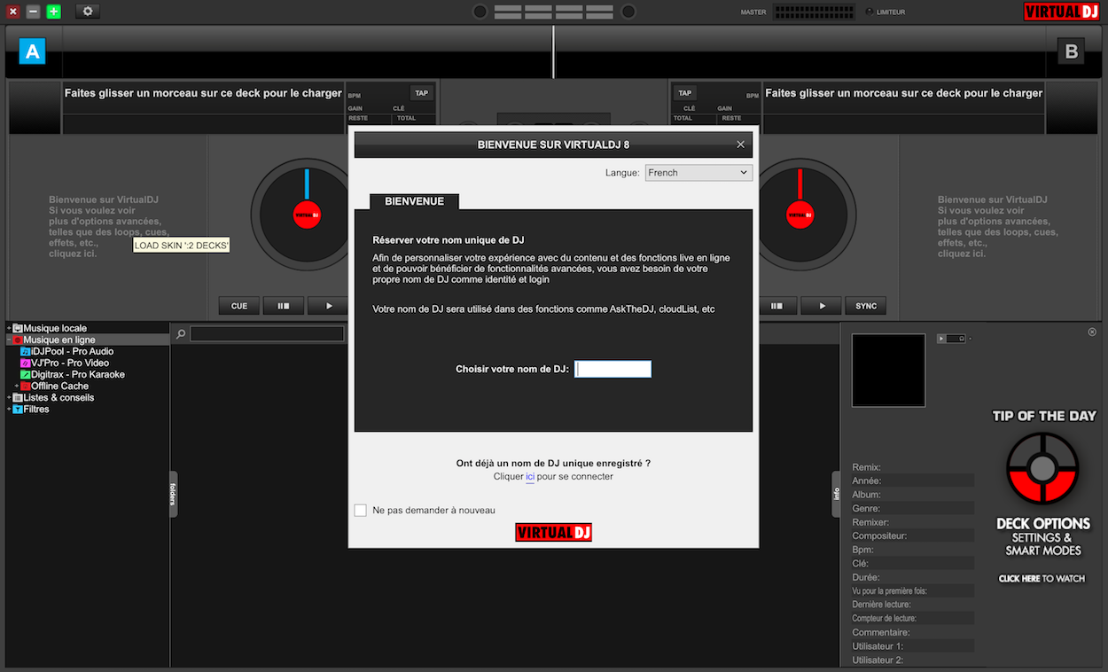 installer virtualdj