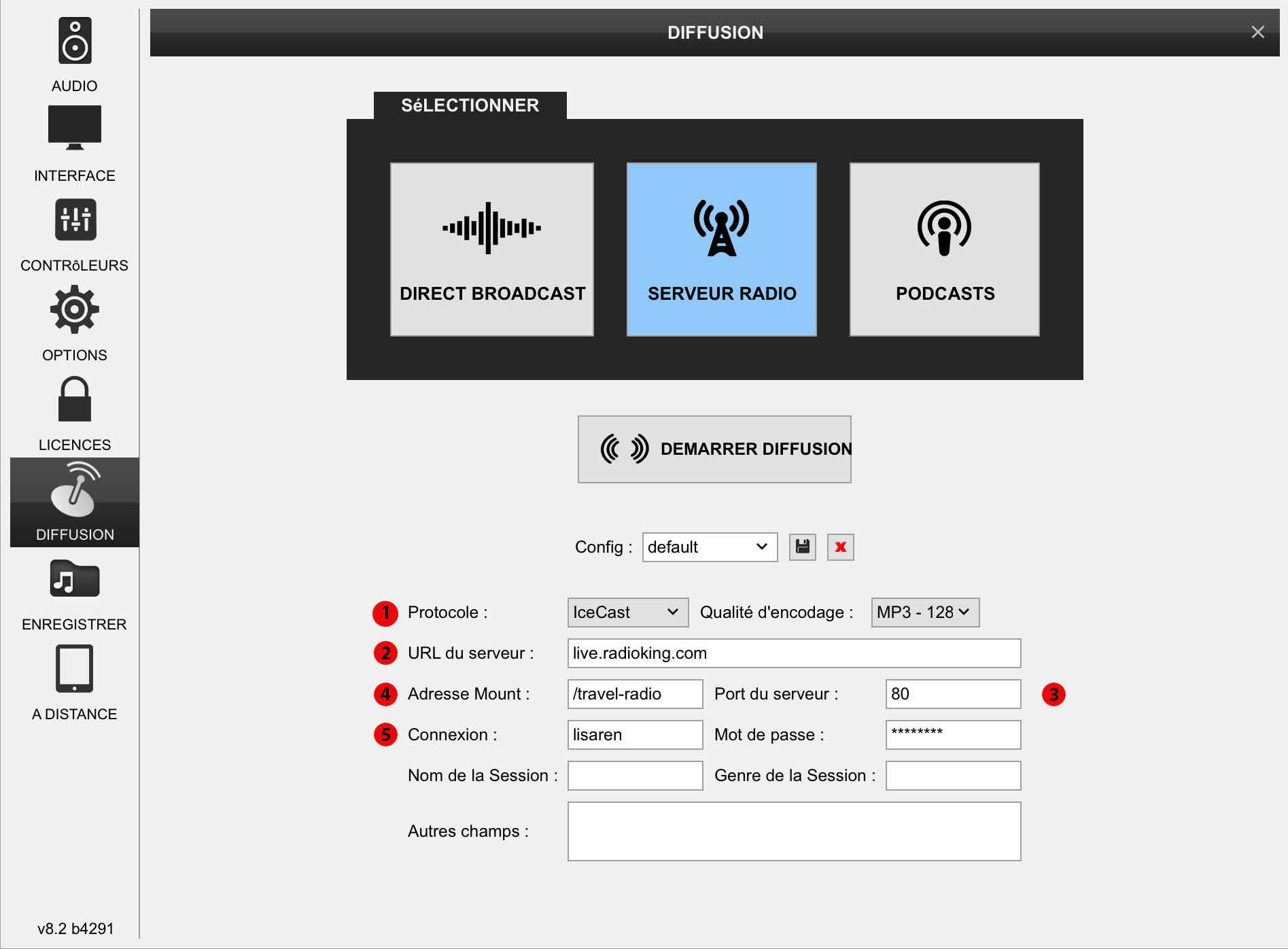 configurer virtualdj